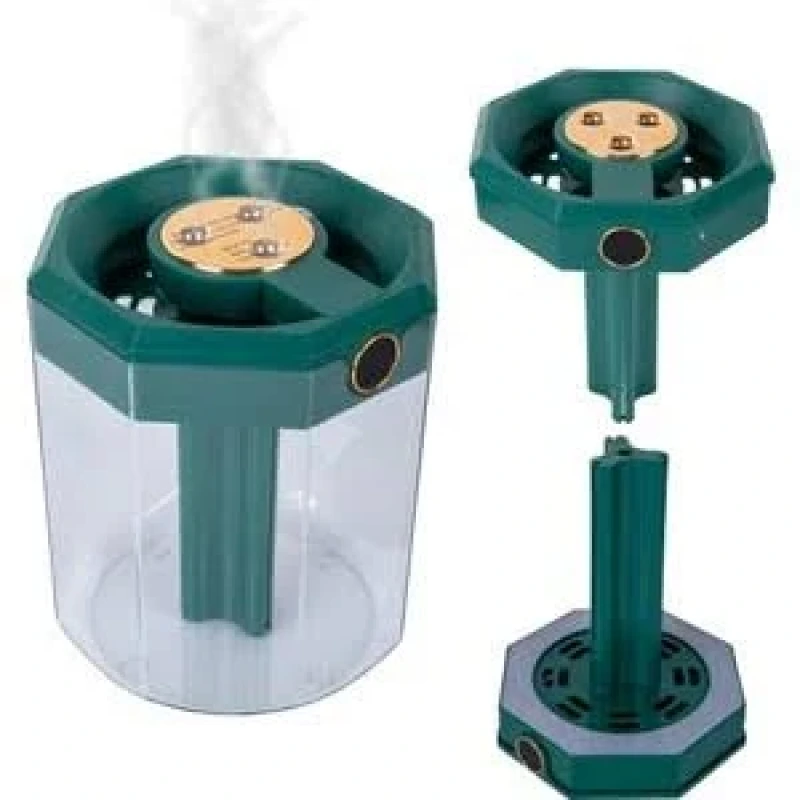 Harvox Şarjlı Hava Nemlendirici Üçlü Püskürtme Oda Nemlendirme Cihazı 1850 ml