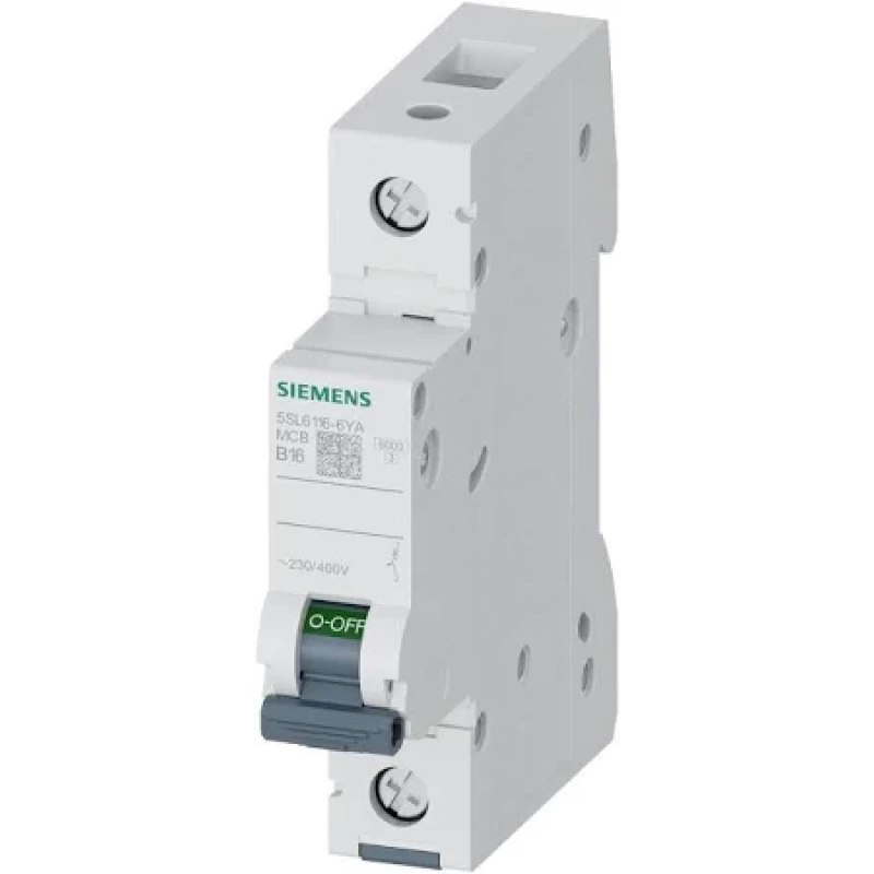 Siemens 1x16A B Tipi 6kA Otomatik Sigorta